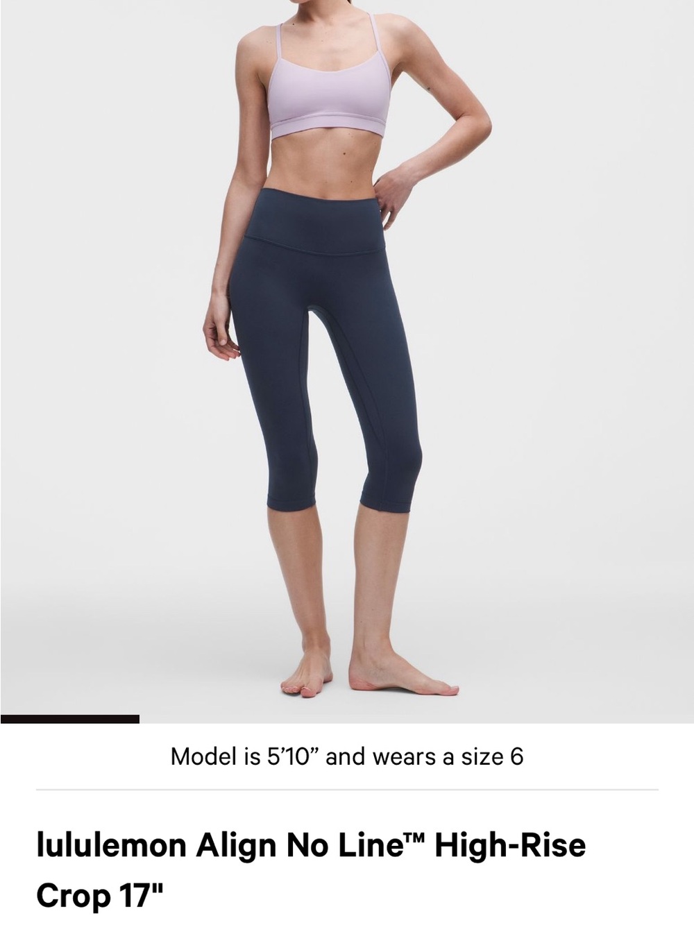 lululemon athletica High-Rise Cropped Leggings
